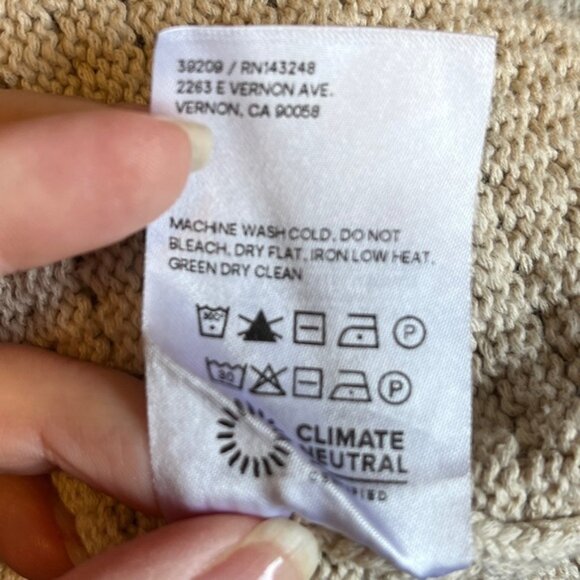 Reformation Cotton Crochet Midi Skirt - Picture 6 of 6